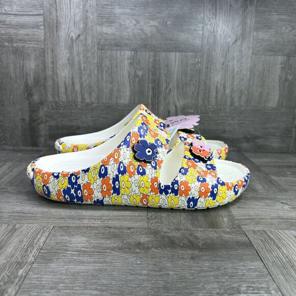 CROCS Marimekko Floral Men's 10/Women's 12 Classic Sandals - Picture 1 of 8